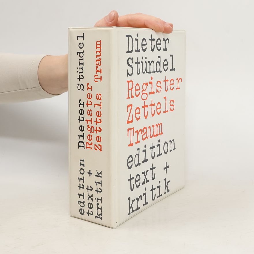 Dieter Stündel Register Zettels Traum
