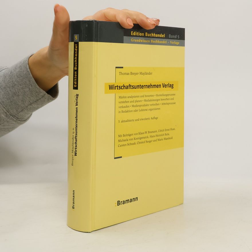 Thomas Breyer-Mayländer Wirtschaftsunternehmen Verlag