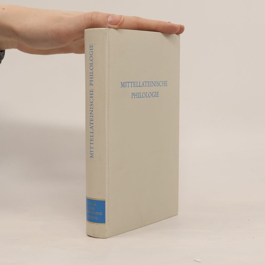 Alf Önnerfors Mittellateinische Philologie