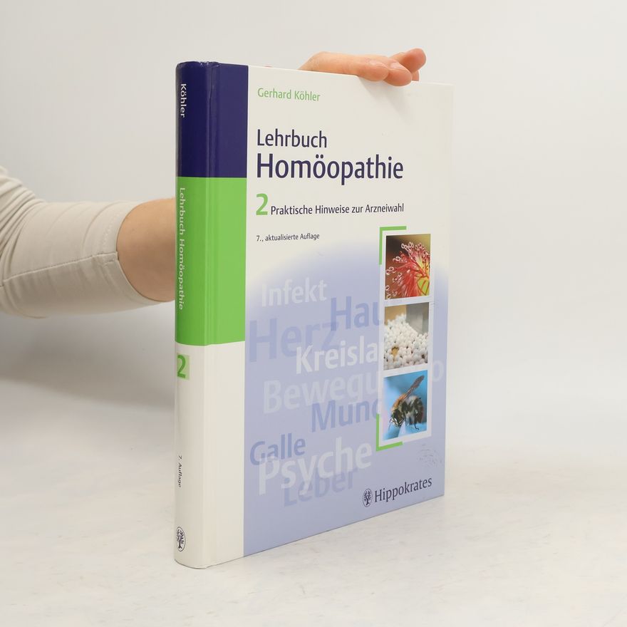 Gerhard Kohler Lehrbuch der Homöopathie