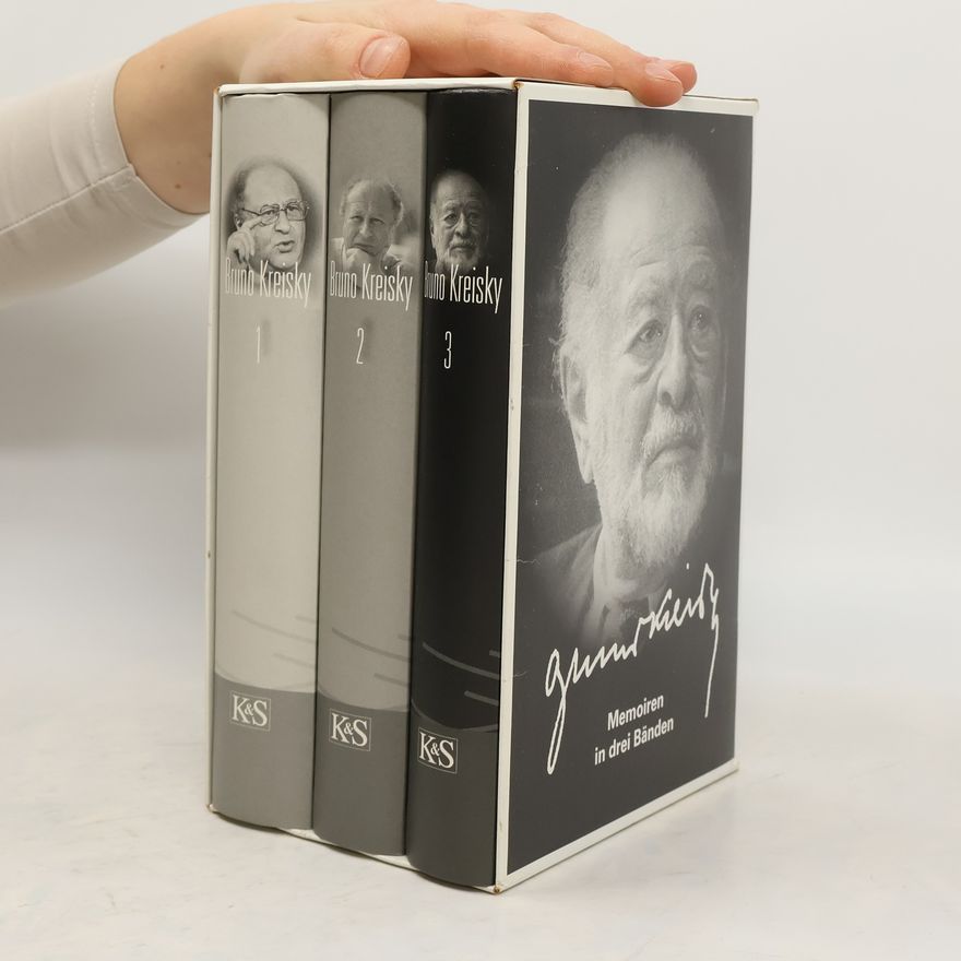 Bruno Kreisky Memoiren in drei Bänden