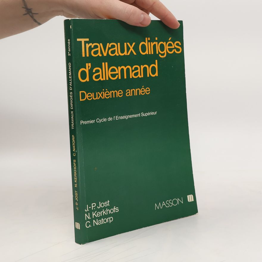 Claire Natorp Travaux dirigés d'allemand
