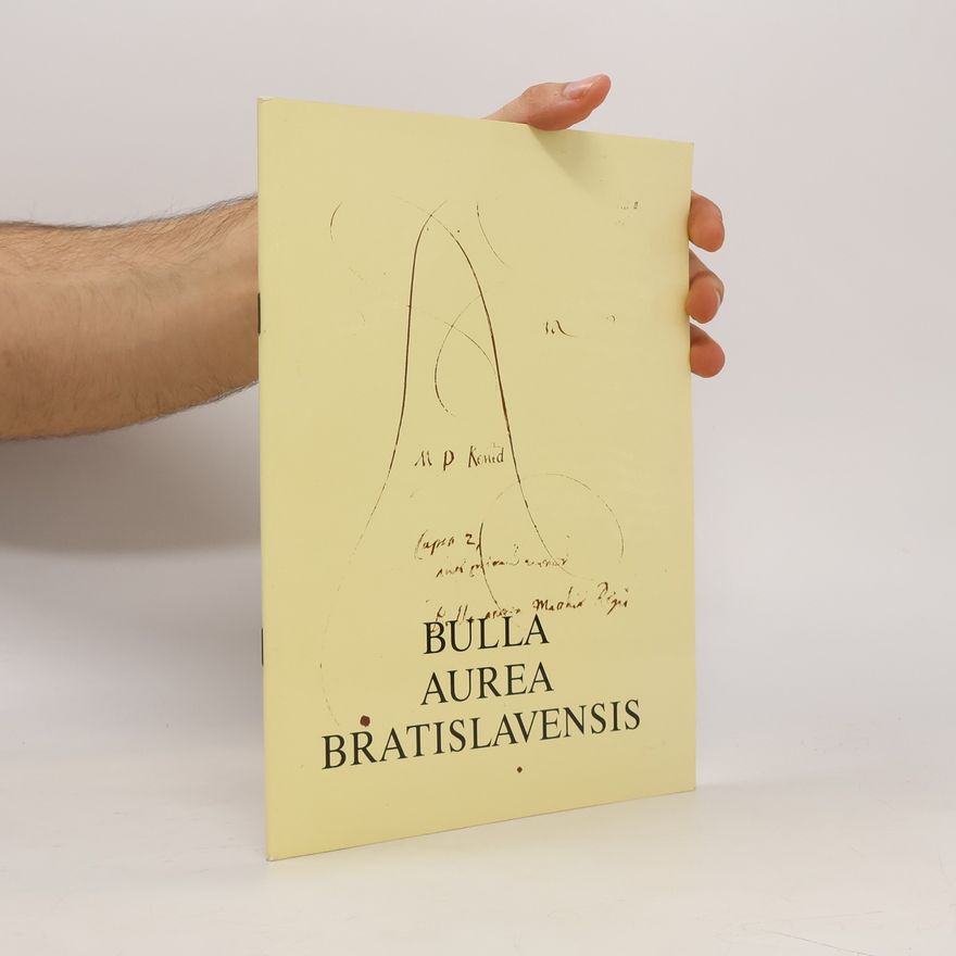 Various authors Bulla aurea Bratislavensis
