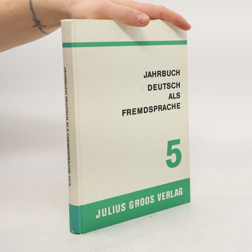 Various authors Jahrbuch deutsch als Fremdsprache 5