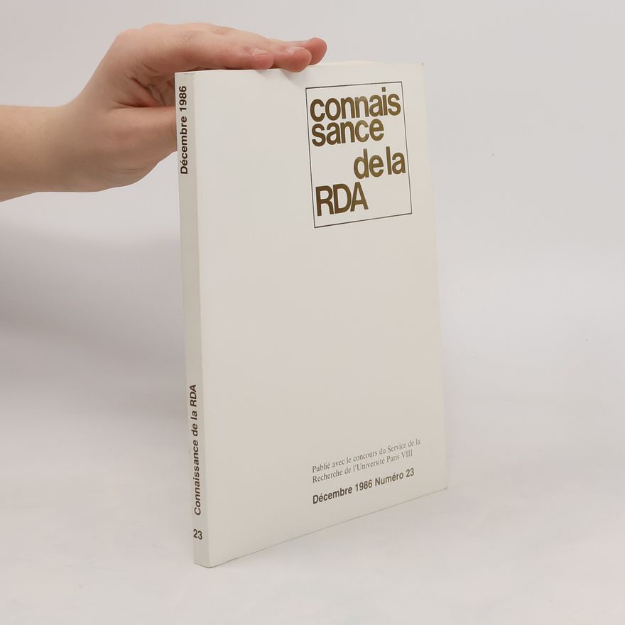 Collectif d'auteurs Connaisance de la RDA 23