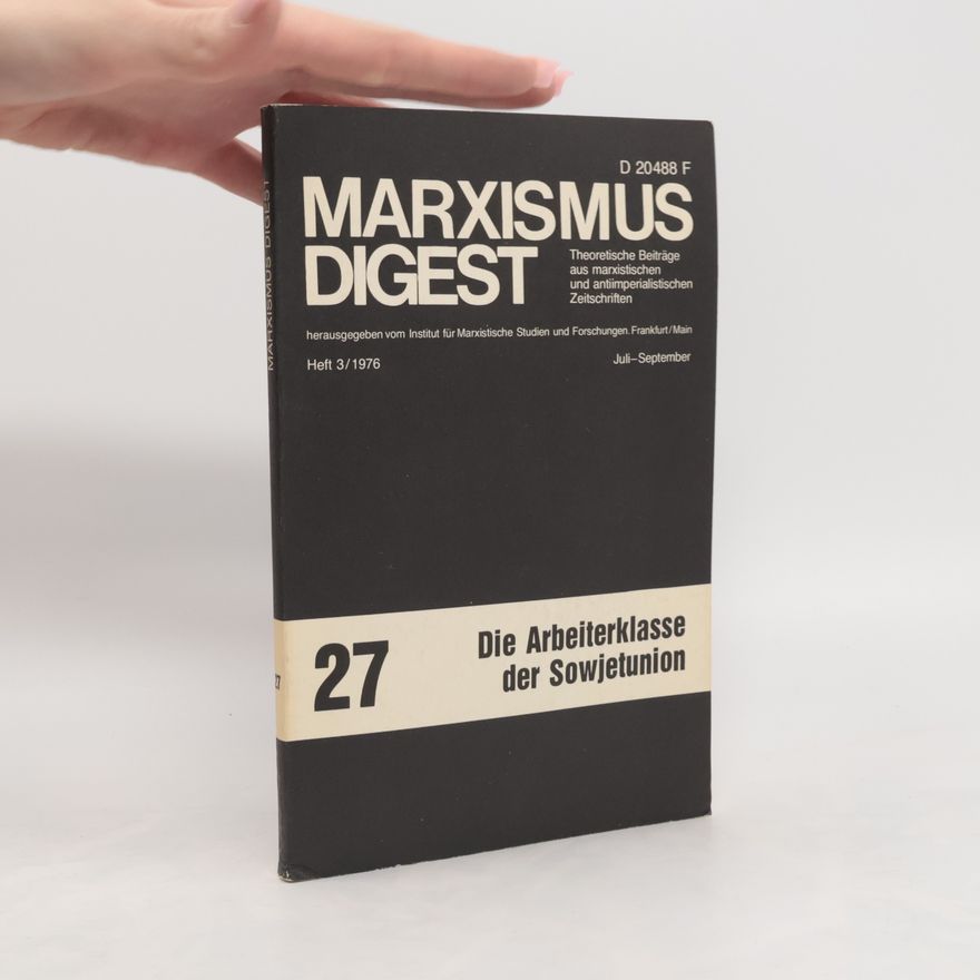 AA.VV. Marxismus Digest 27