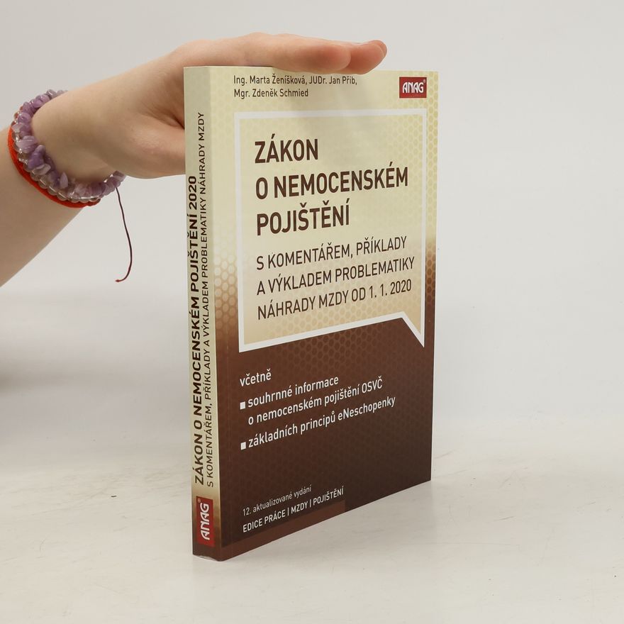 Marta Ženíšková Zákon o nemocenském pojištění