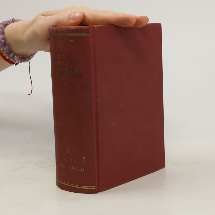 Hans Kapfer Manzsche Ausgabe der Österreichischen Gesetze
