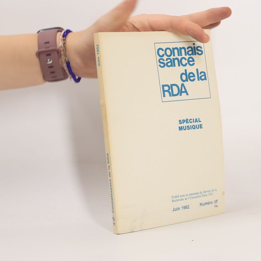 Kolektiv autorů Connaissance de la RDA 6/1982