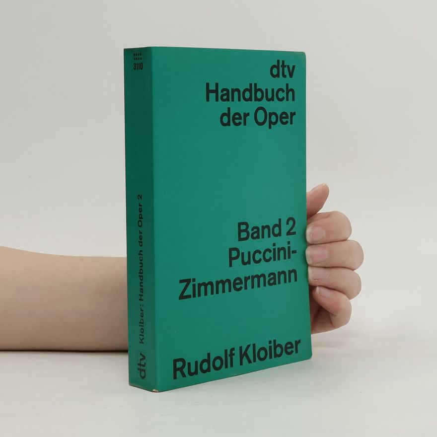 Rudolf Kloiber Handbuch der Oper. Band 2