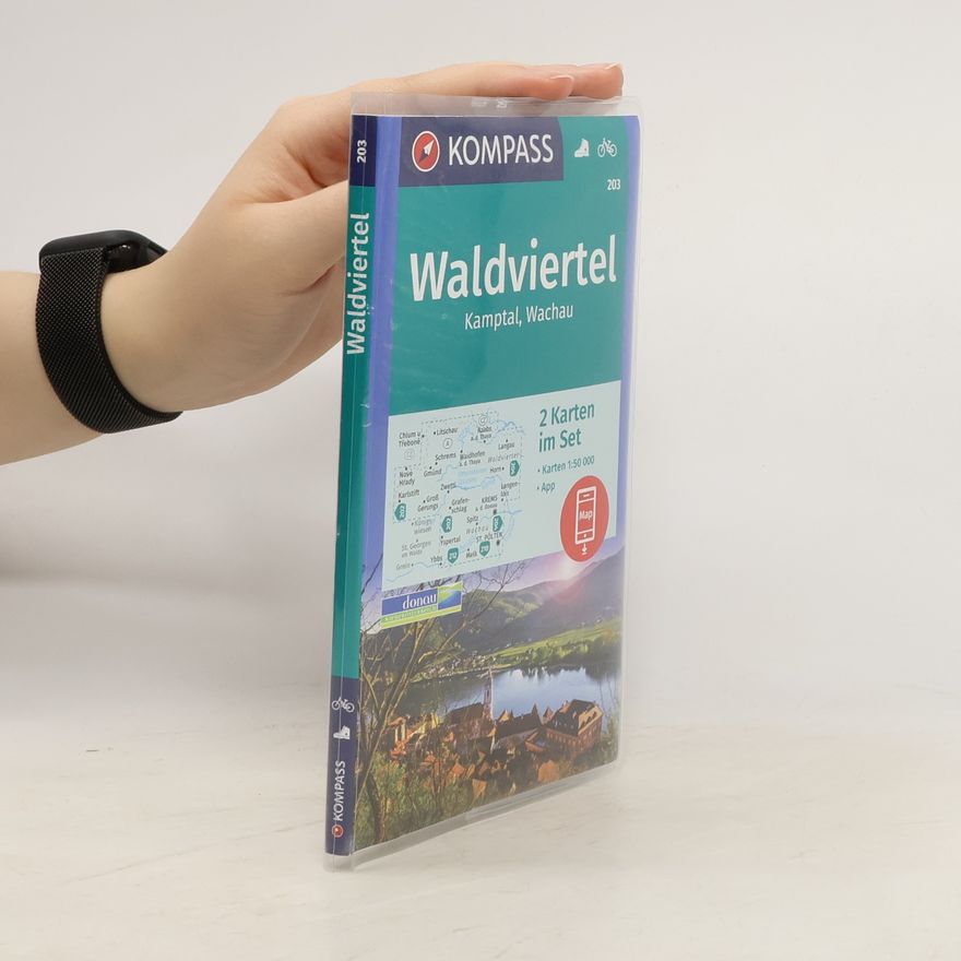 Collectif d'auteurs KOMPASS-Wanderkarten - 203: KOMPASS Wanderkarte Waldviertel, Kamptal, Wachau