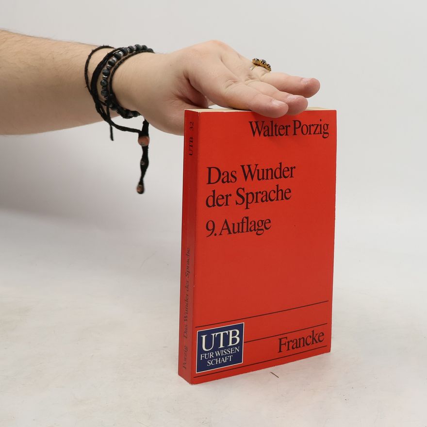 Andrea Jecklin UTB Uni-Taschenbücher - 32: Das Wunder der Sprache - 9. Auflage