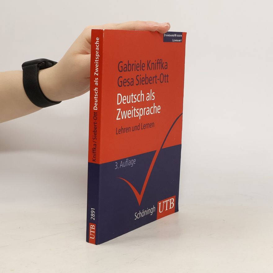 Gabriele Kniffka Deutsch als Zweitsprache