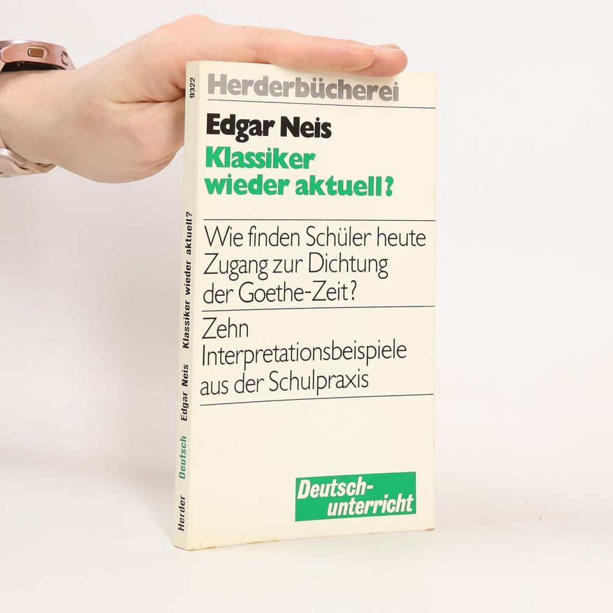 Edgar Neis Klassiker wieder aktuell