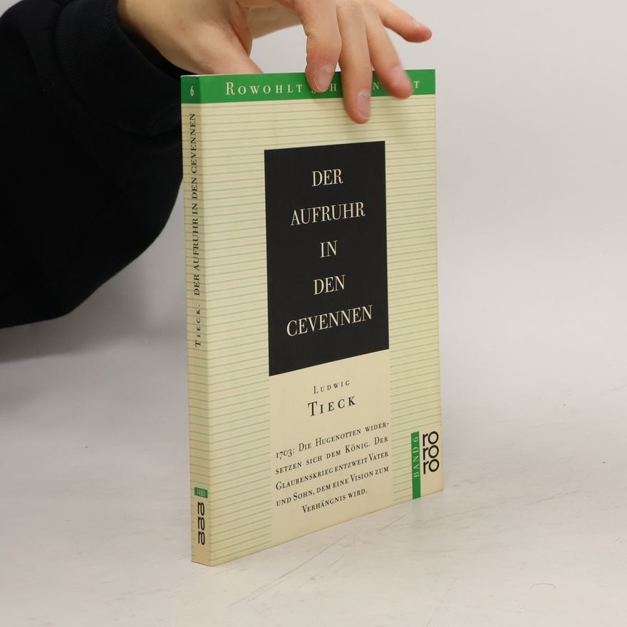 Ludwig Tieck Der Aufruhr in den Cevennen
