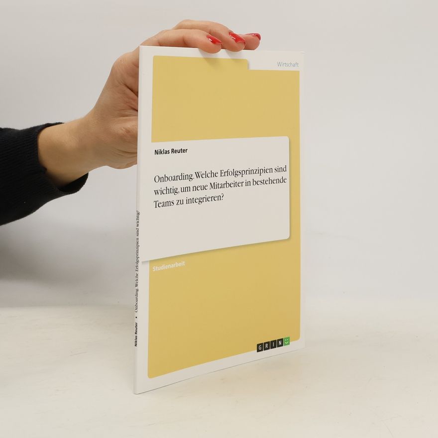 Niklas Reuter Onboarding. Welche Erfolgsprinzipien sind wichtig, um neue Mitarbeiter in bestehende Teams zu integrieren?