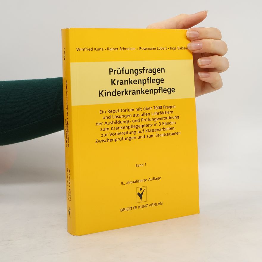 Inge Baldzun Prüfungsfragen Krankenpflege, Kinderkrankenpflege - 9., aktualisierte Auflage