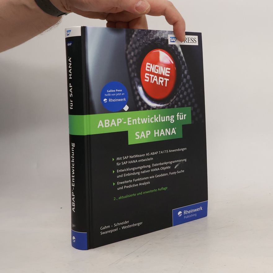 Christiaan Swanepoel ABAP-Entwicklung für SAP HANA
