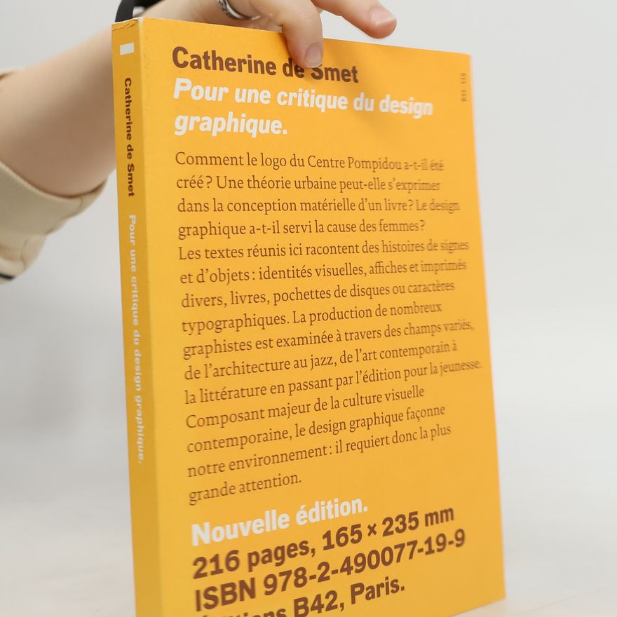 Catherine de Smet Pour une critique du design graphique