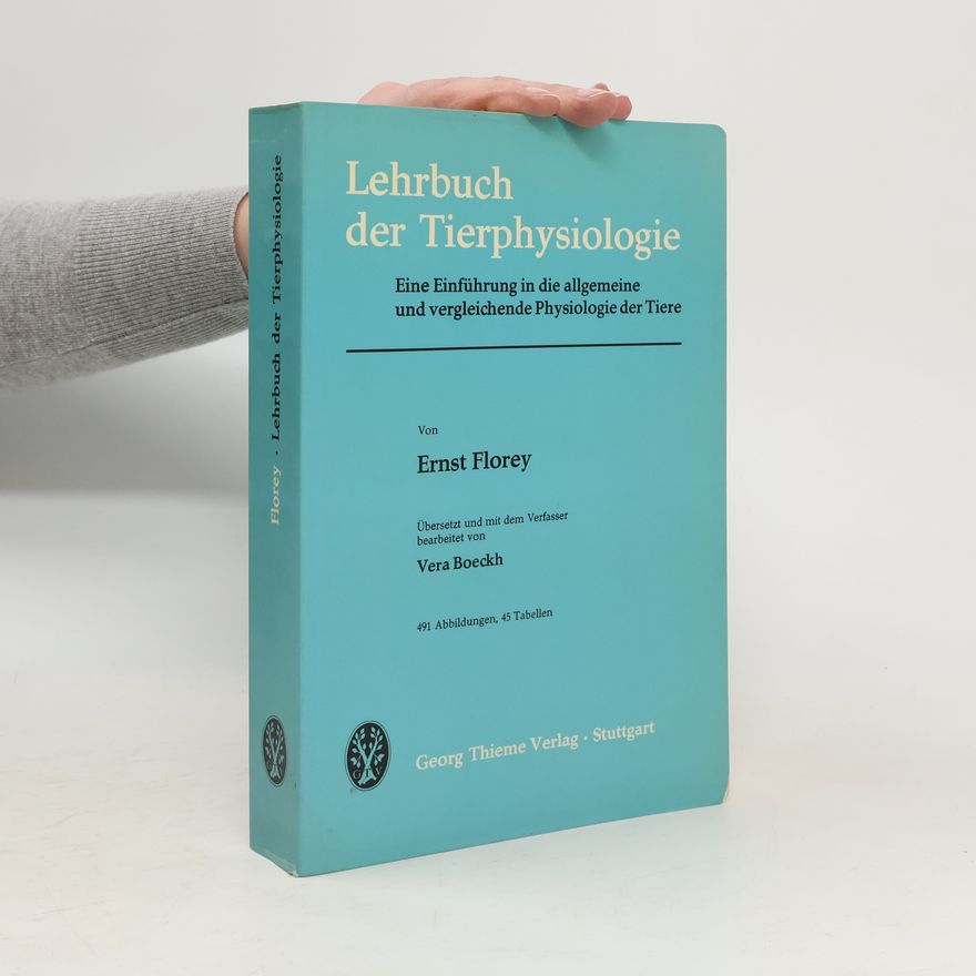Vera Boeckh Lehrbuch der Tierphysiologie