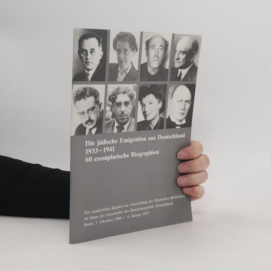 Deutsche Bibliothek Die Jüdische Emigration aus Deutschland, 1933-1941