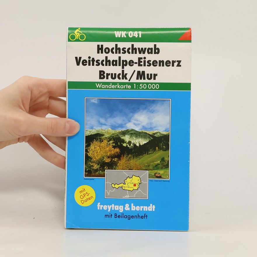 Österreich Werbung WK 041 Hochschwab - Veitschalpe - Eisenerz - Bruck an der Mur 1:50 000 Wanderkarte mit GPS-Daten und Beilagenheft