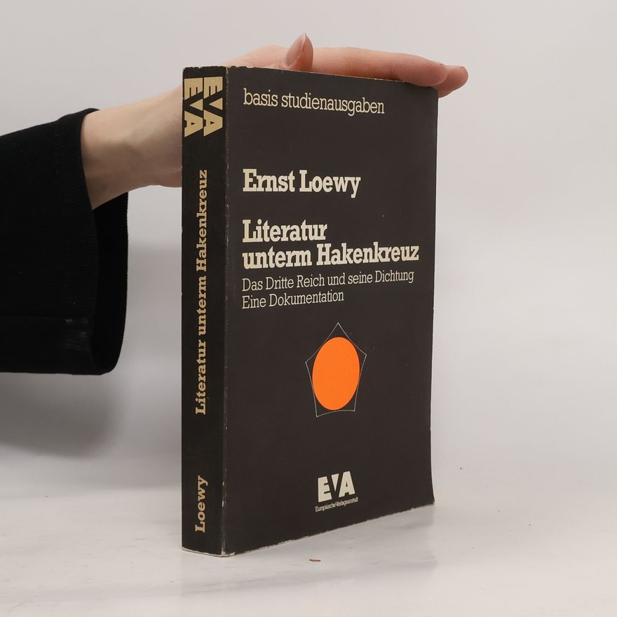 Ernst Loewy Literatur unterm Hakenkreuz