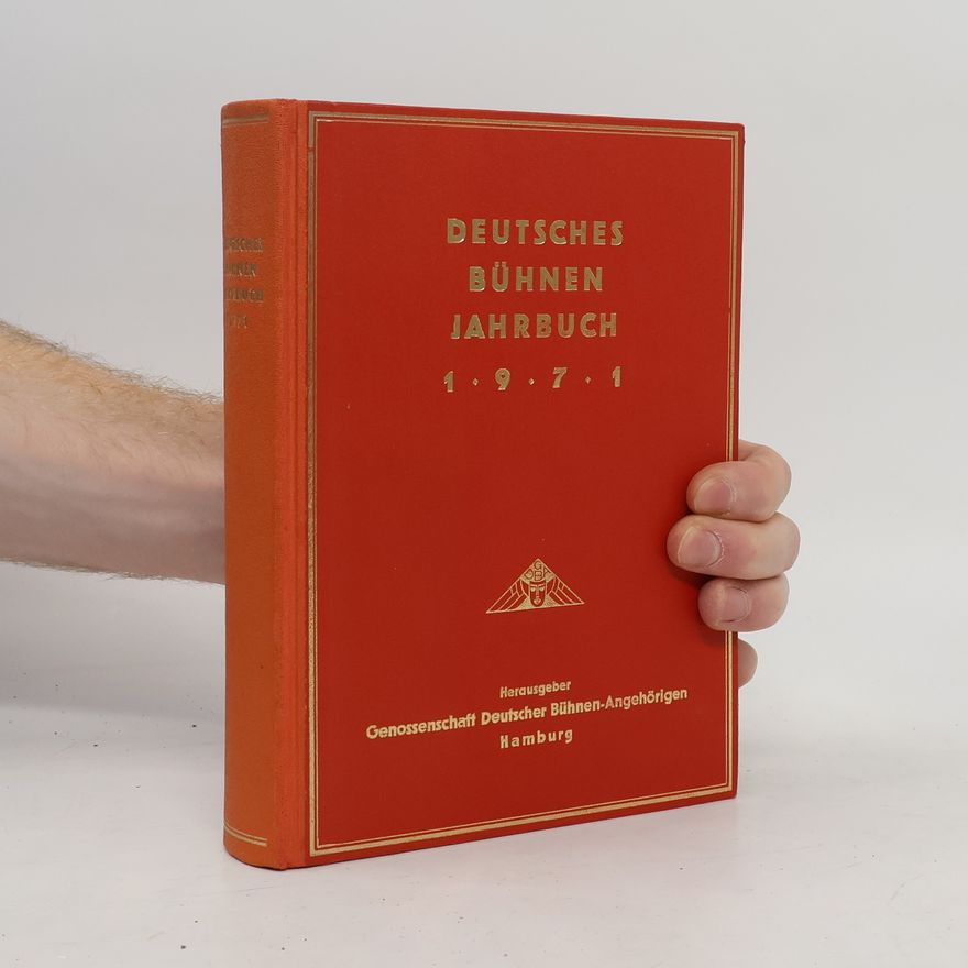 AA.VV. Deutsches Bühnen-Jahrbuch 1971