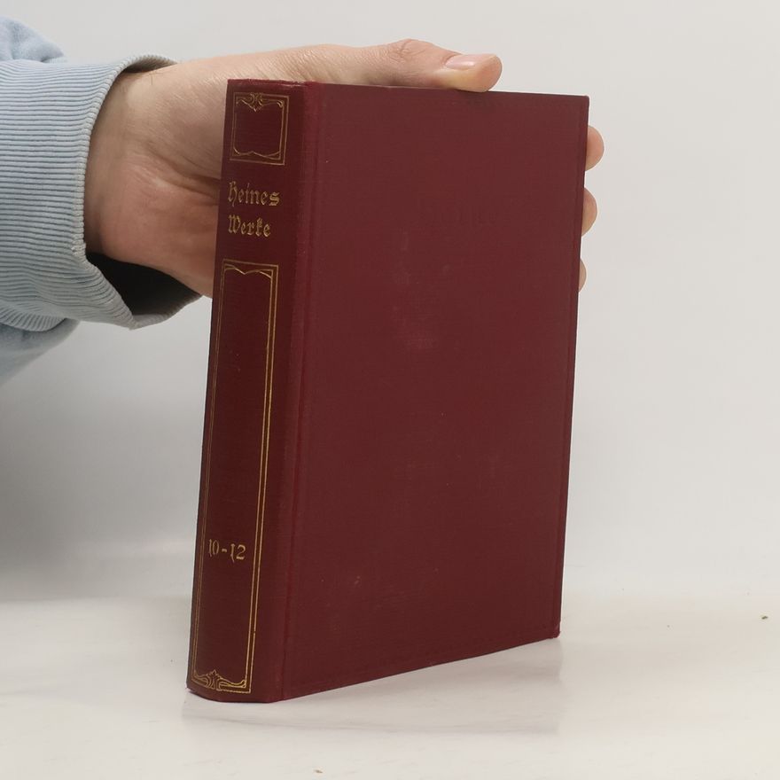 Heinrich Heine Sämtliche Werke in zwölf Bänden 10-12
