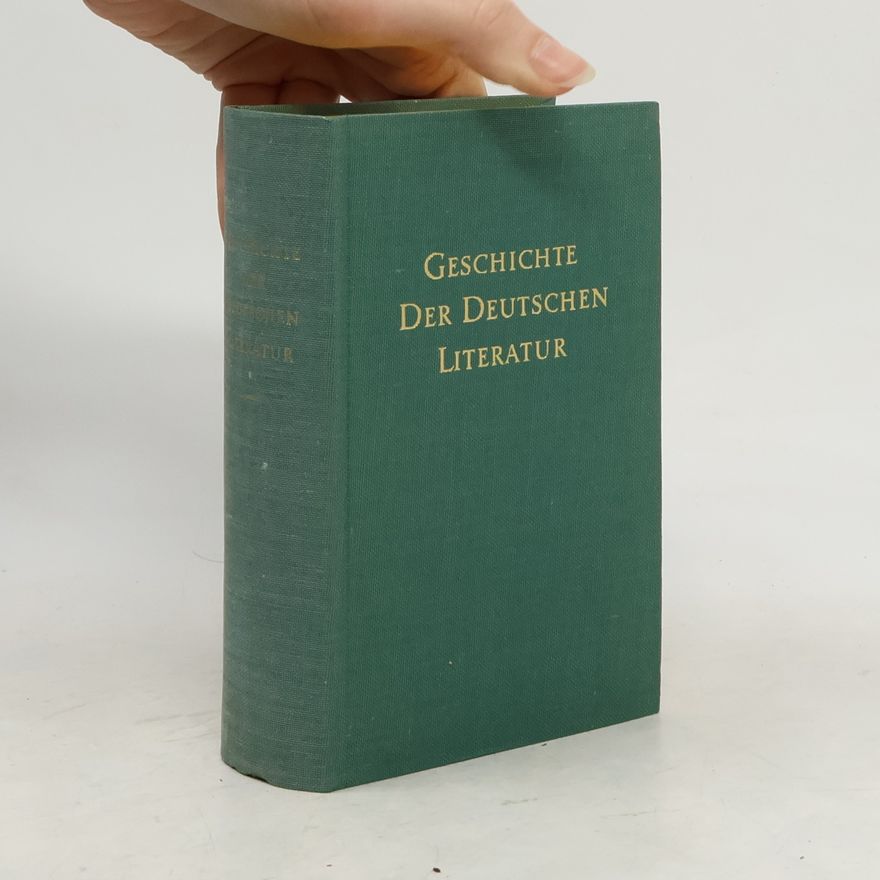 Werner Kohlschmidt Geschichte der deutschen Literatur. Band II - vom Barock bis zur Klassik