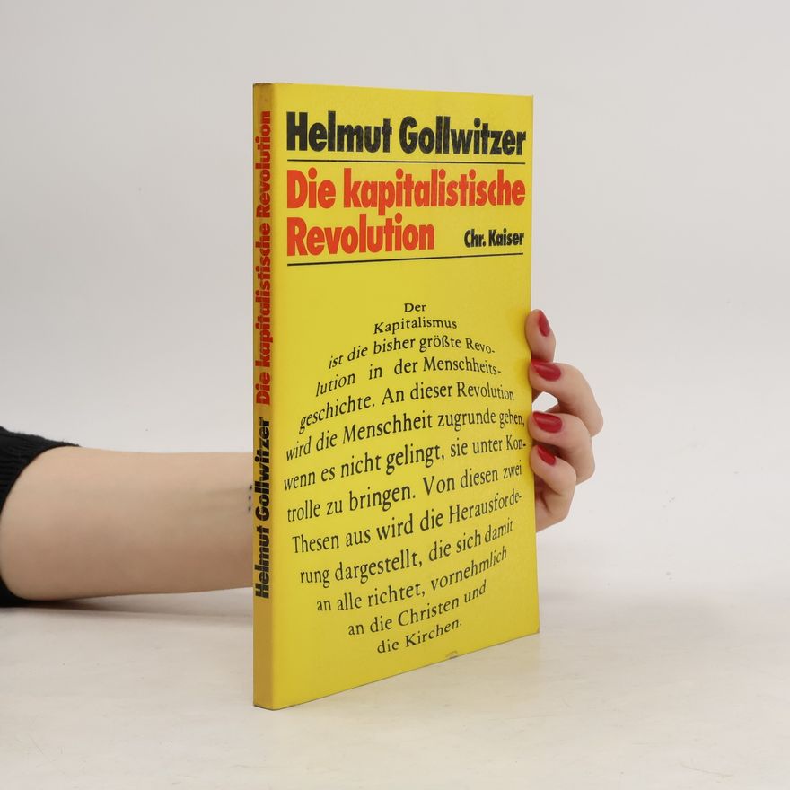 Helmut Gollwitzer Die kapitalistische Revolution