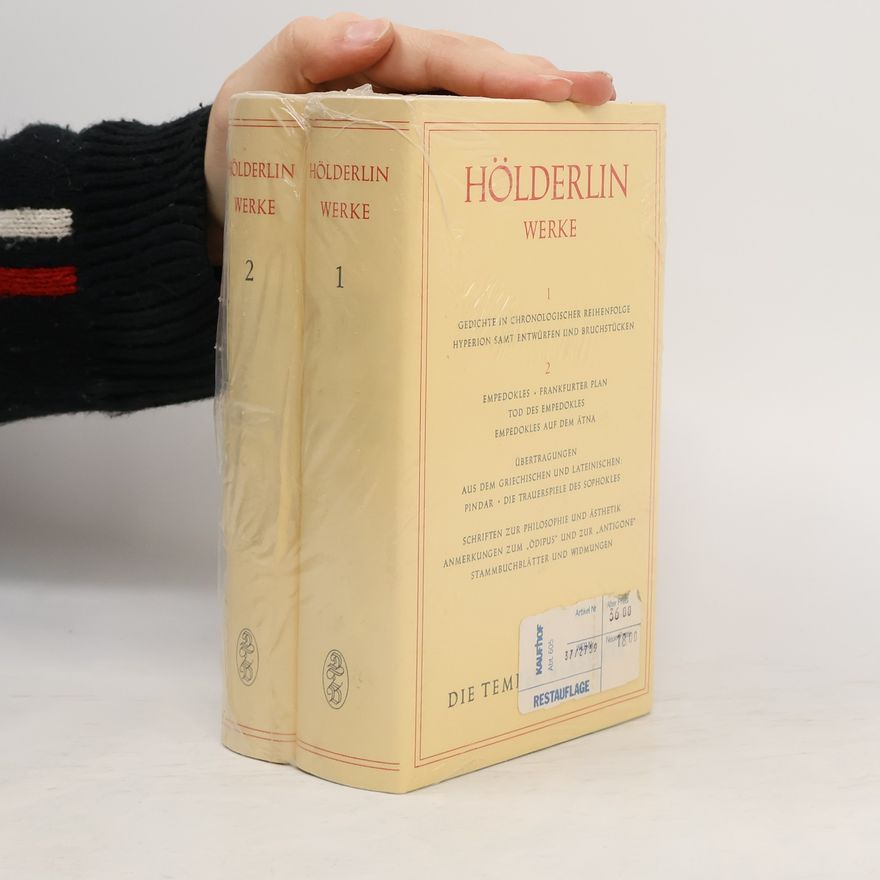Friedrich Hölderlin Hölderlin Werke 1-2