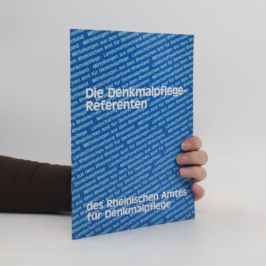 Udo Mainzer Die Denkmalpflege-Referenten