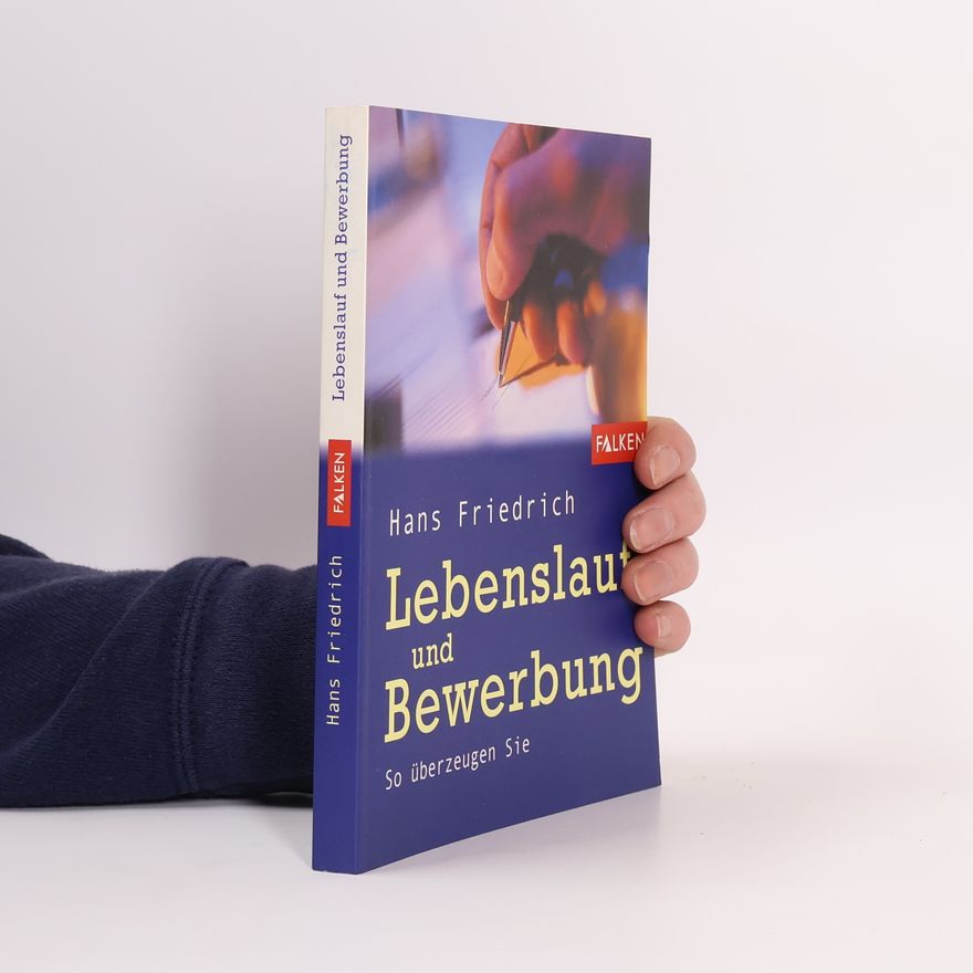 Hans-Friedrich Stumpf Lebenslauf und Bewerbung