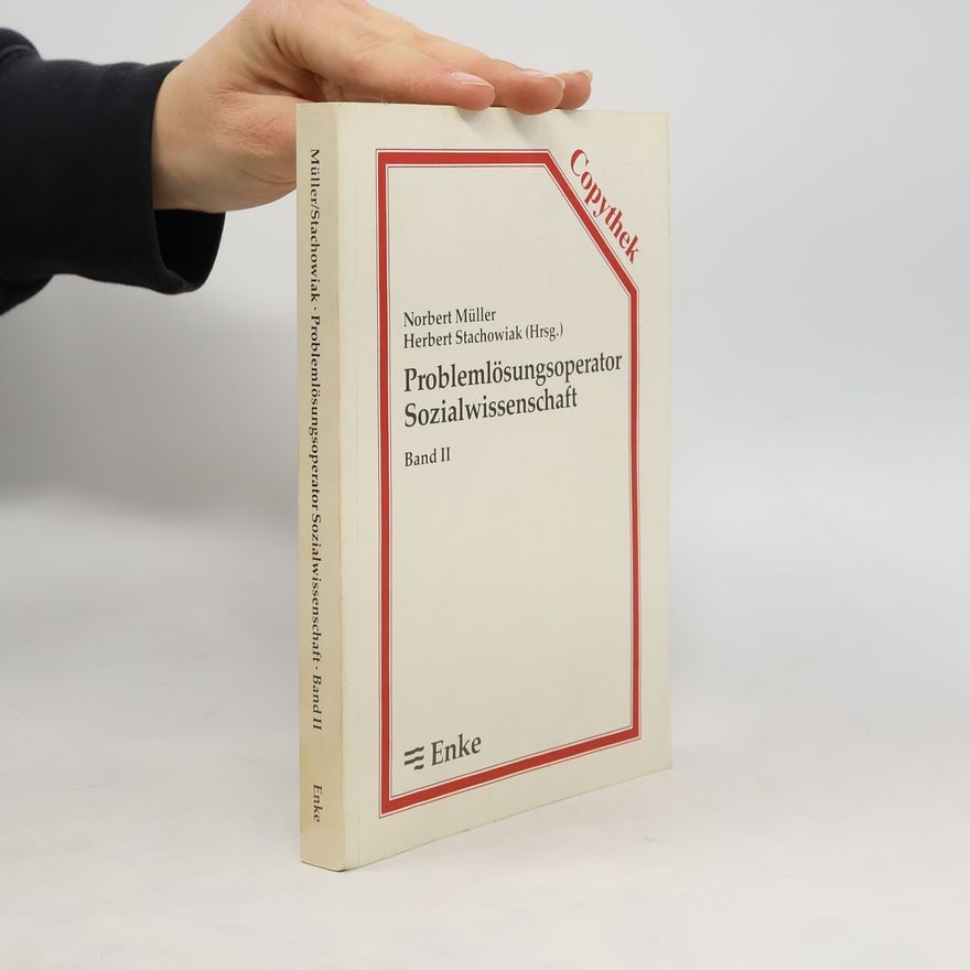 Herbert Stachowiak Problemlösungsoperator Sozialwissenschaft
