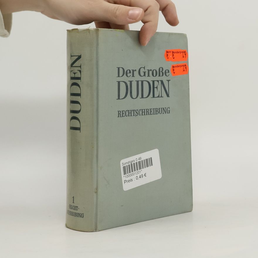 AA.VV. Der Grosse duden Rechtschreibung 1