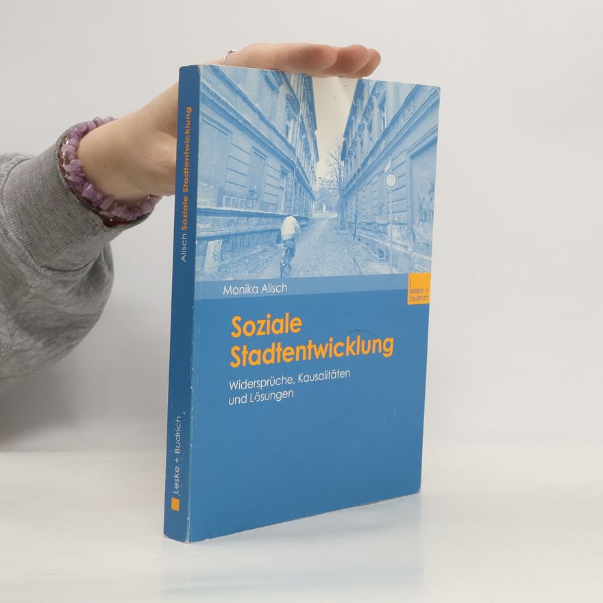Monika Alisch Soziale Stadtentwicklung