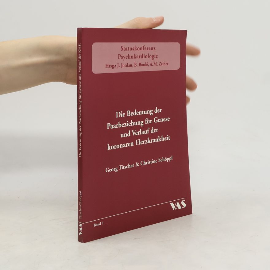 J. Jordan Statuskonferenz Psychokardiologie - 1: Die Bedeutung der Paarbeziehung für Genese und Verlauf der koronaren Herzkrankheit