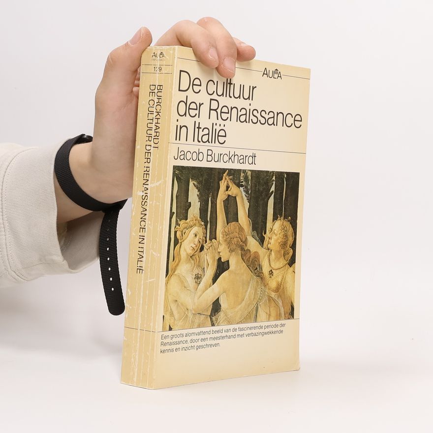 Titia Jifkje Jelgersma De Cultuur der Renaissance in Italië