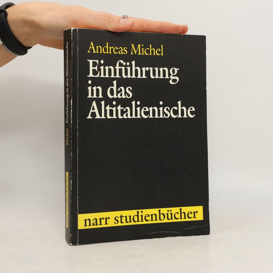 Andreas Michel Einführung in das Altitalienische
