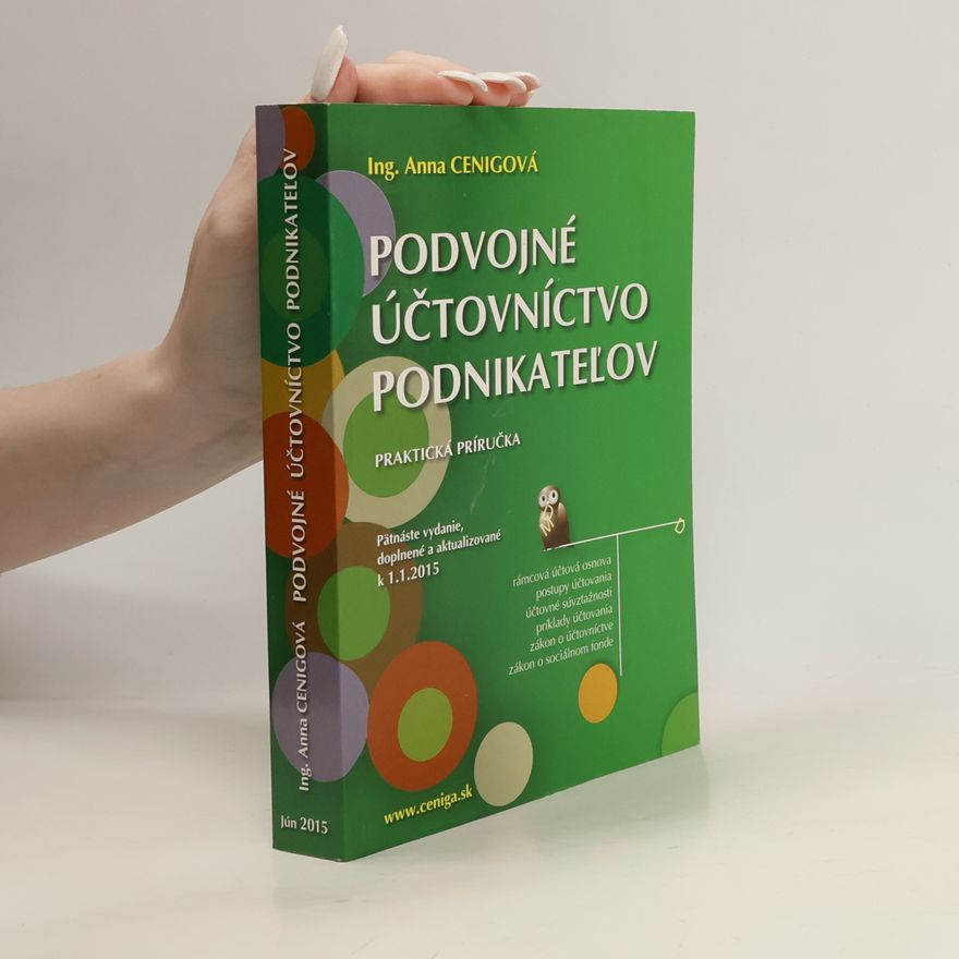 Anna Cenigová Podvojné účtovníctvo podnikateľov 2015