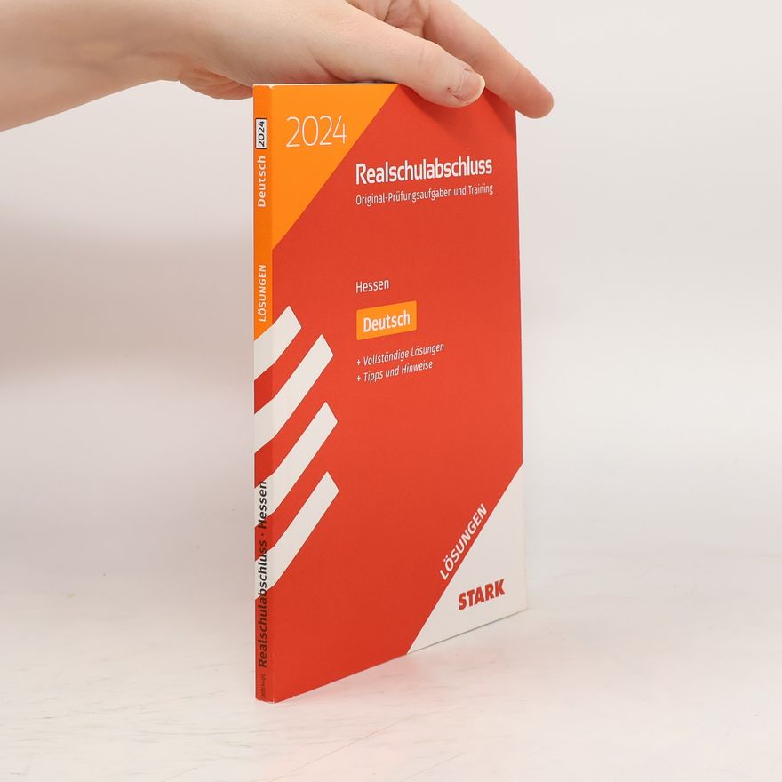 Autorenkollektiv STARK Lösungen zu Original-Prüfungen und Training Realschulabschluss 2024 - Deutsch - Hessen