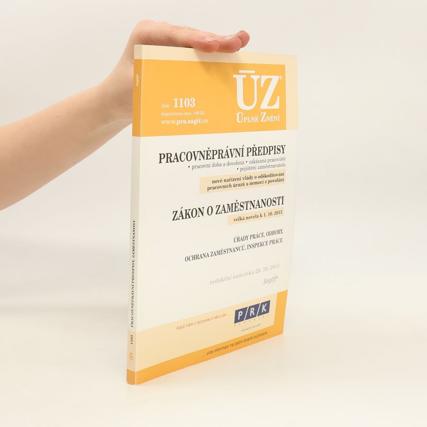 Česko Pracovněprávní předpisy. Zákon o zaměstnanosti