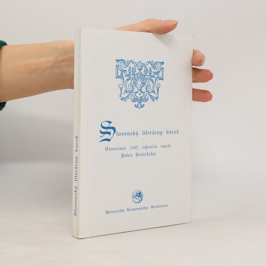 Ľubica Blažencová Slovenský literárny barok