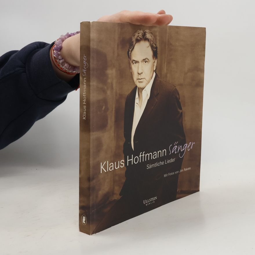 Klaus Hoffmann-Reicker Klaus Hoffmann, Sänger