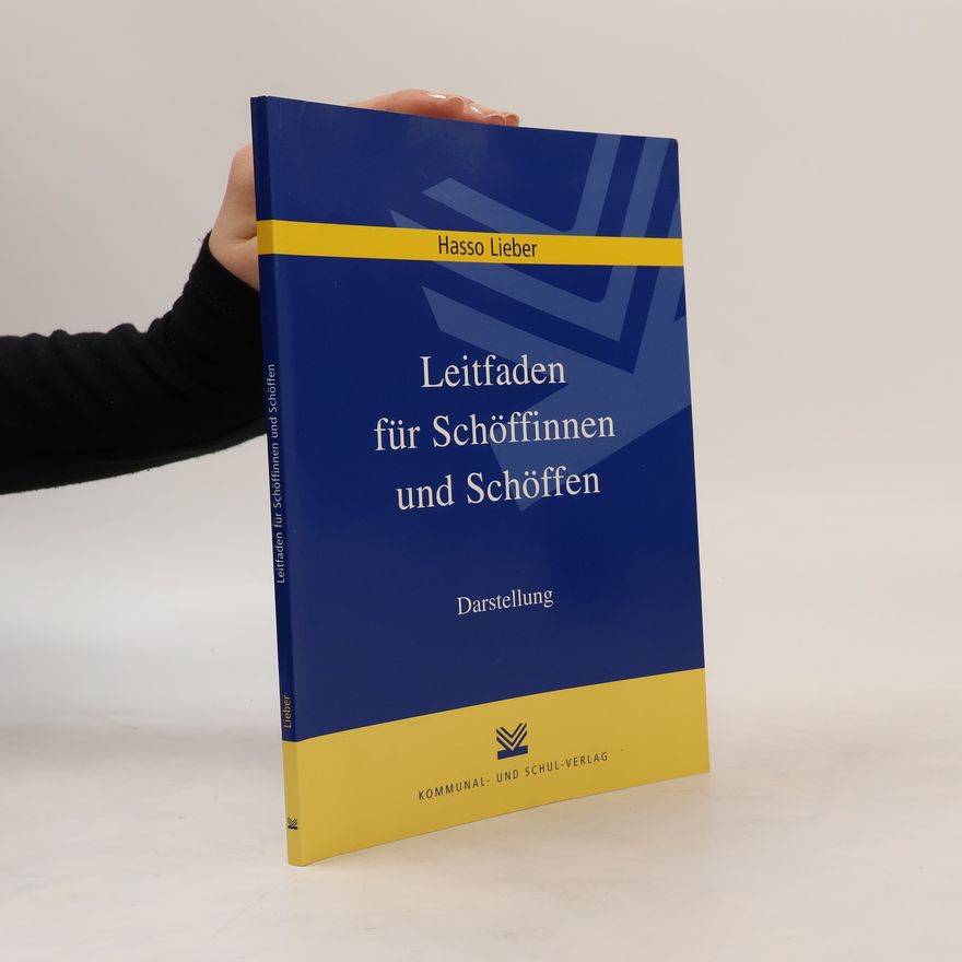 Hasso Lieber Leitfaden für Schöffinnen und Schöffen
