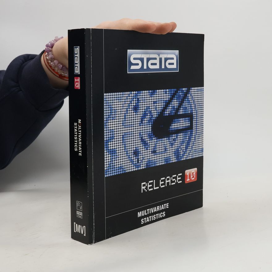 StataCorp LP. Stata Multivariate Statistics Reference Manual
