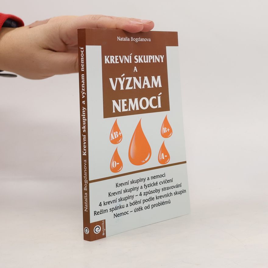 Natal ja Aleksandrovna Bogdanova Krevní skupiny a význam nemocí