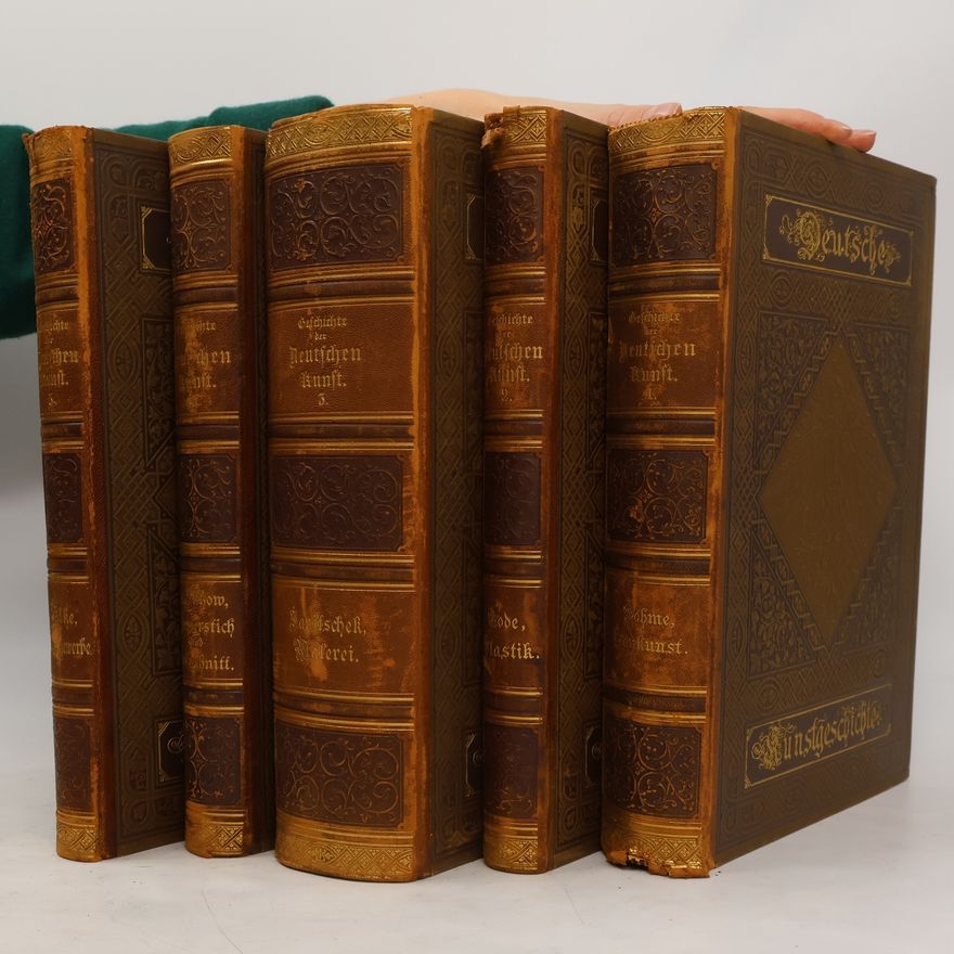 Carl von Lützow Geschichte der Deutschen Kunst 1-5