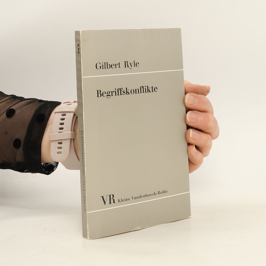 Gilbert Ryle Begriffskonflikte